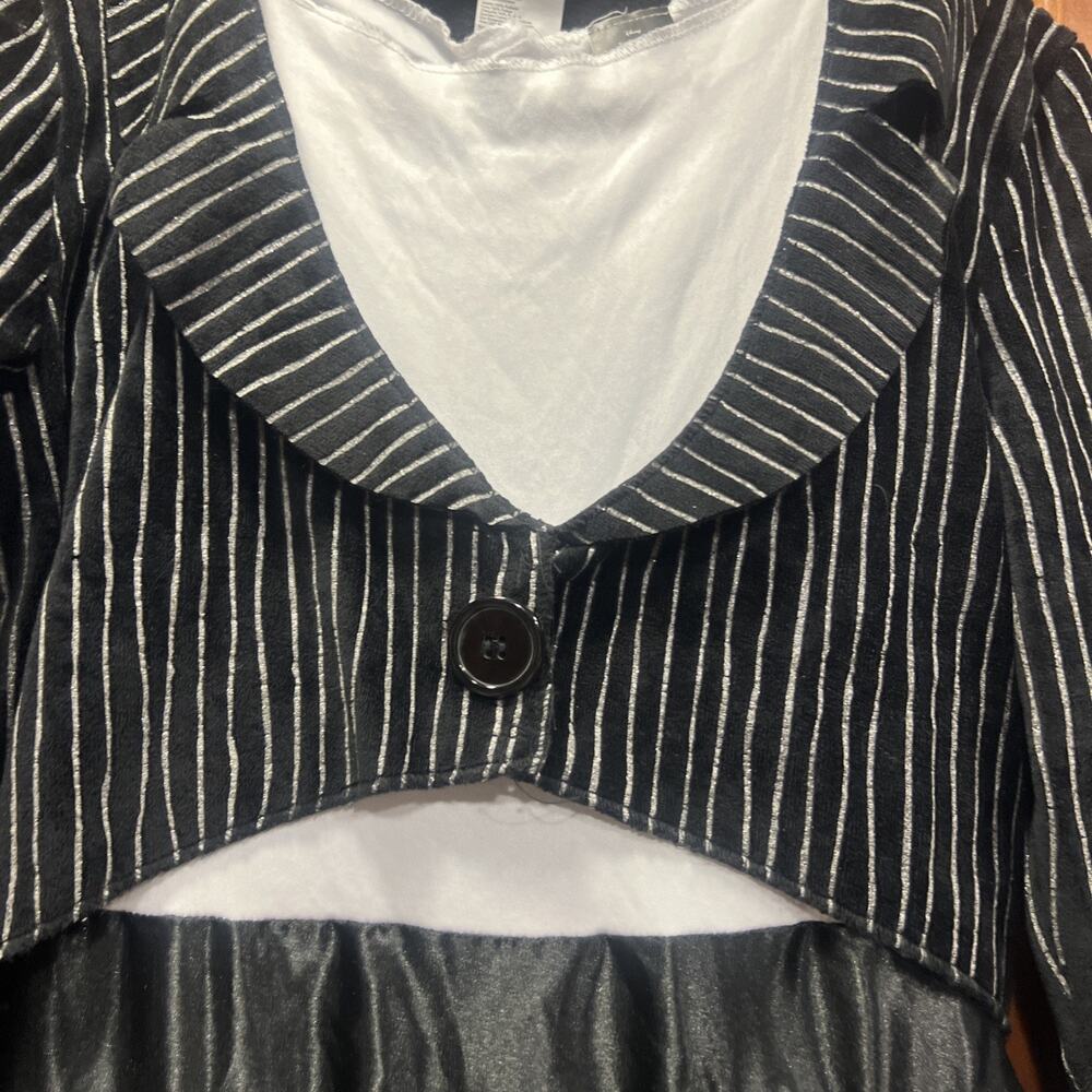 Nightmare Before Christmas Womens Jack Skellington Tutu Halloween Costume M 8/10 - Picture 4 of 5